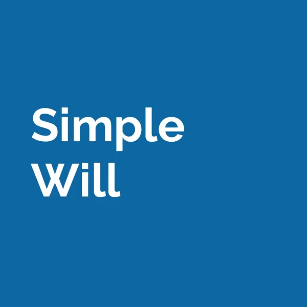 Simple Will
